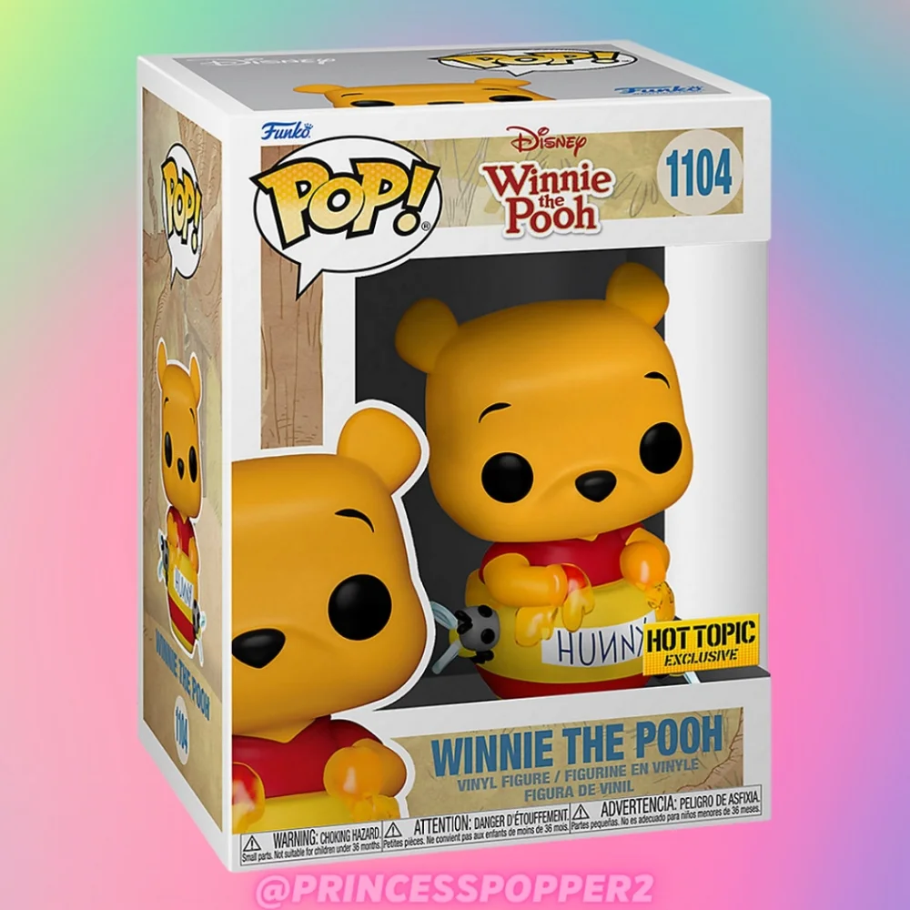 Funko Disney Winnie The Pooh Pop! Winnie The Pooh Vinyl Figure Hot Topic… - Picture 2 of 8